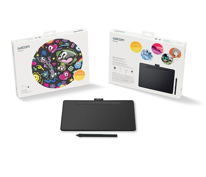 Wacom Intuos M Bluetooth Negro (Ref. CTL-6100WLK-S)