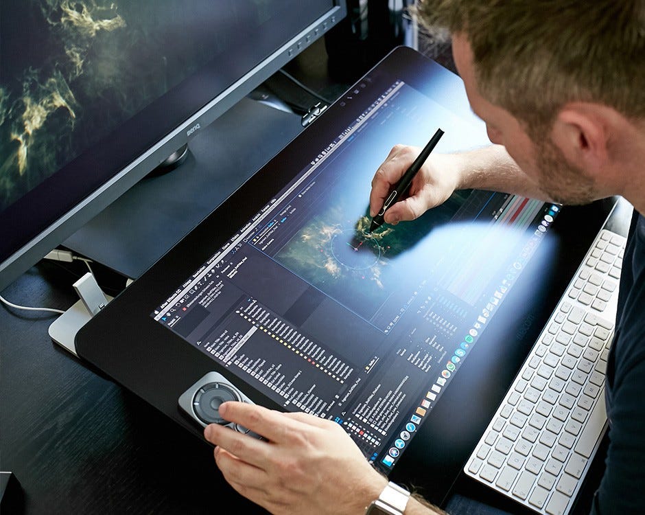 Подключение wacom cintiq pro к компьютеру