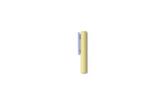 Wacom One Pen Rear Case Yellow with Lavender clip
