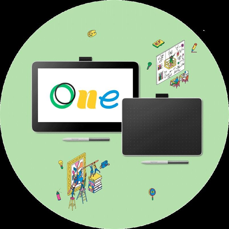 Wacom One homepage