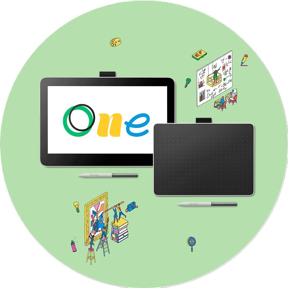 Wacom One homepage